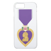 Paars hart Case-Mate iPhone case (Achterkant)