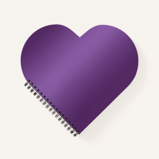 Paars Hart Notitieboek