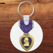 Paars hart sleutelhanger (Voorkant)