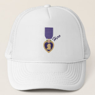 Paars Heart Hero Trucker Pet
