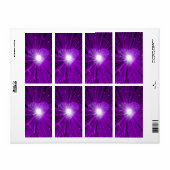 Paars Heart label (Full Sheet)