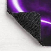 Paars Heart Mousepad Muismat (Hoek)