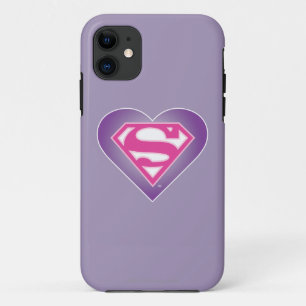 Paars Heart S-Shield Case-Mate iPhone Case