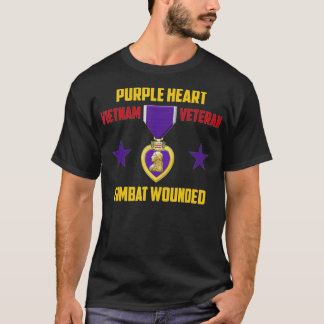 Paars Heart Vietnam Veteraan (1) T-shirt