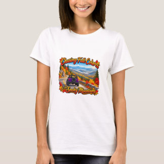 Paars_herfstkleuren jagen Smoky Mt T-Shirt