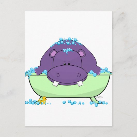 Paars_Hippo_Bath.png Briefkaart (Voorkant)