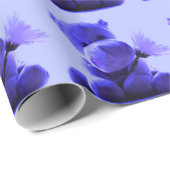 Paars Hippo-verpakkingspapier Cadeaupapier (Rol Hoek)