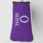 Paars Hoesje van de Putter Golfheadcover (Draai 90)
