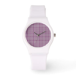 Paars Horloge