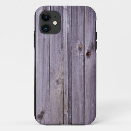 Paars hout Case-Mate iPhone case