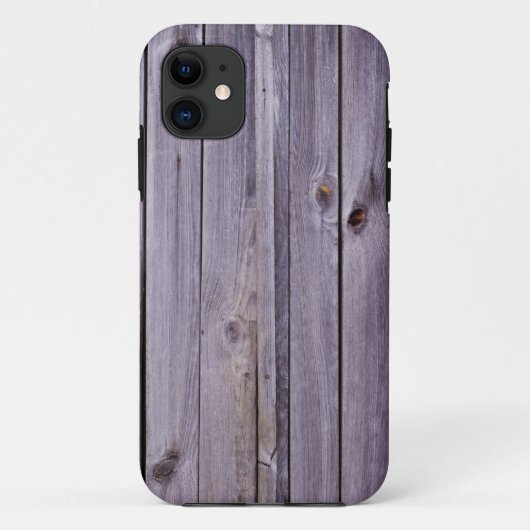 Paars hout Case-Mate iPhone case (Achterkant)