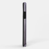 Paars hout Case-Mate iPhone case (Achterkant/rechts)