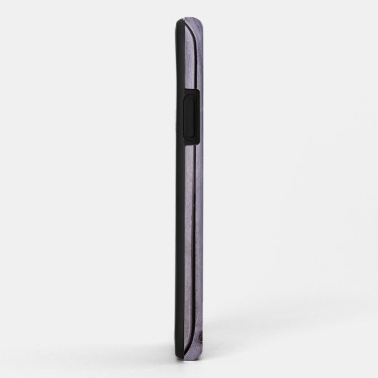 Paars hout Case-Mate iPhone case (Achterkant/rechts)