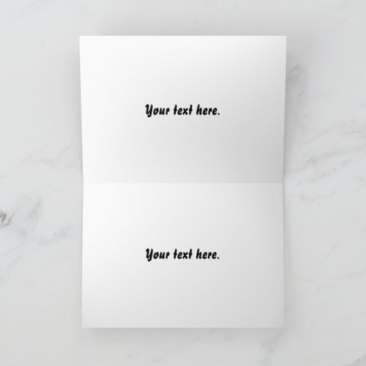 Paars Hue Greetining Kaart (Binnen)