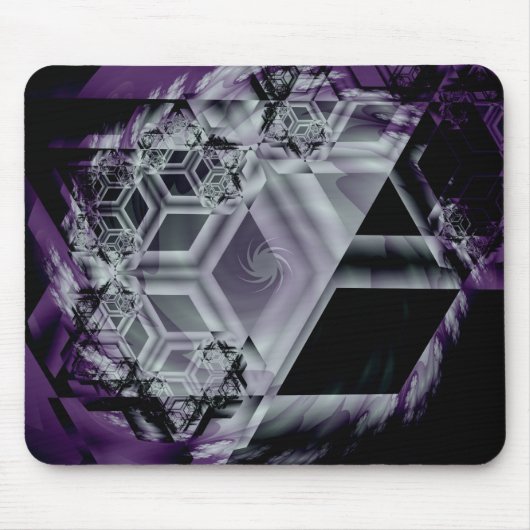 Paars Hue Mousepad Muismat (Voorkant)