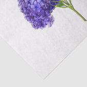 Paars Hydrangea Bloembloem Tissuepapier (Detail)