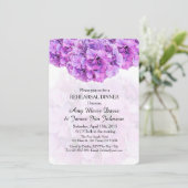 Paars hydrangea - repetitie uit hydrangea4 kaart (Staand voorkant)