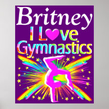  PAARS I LIVE GYMNASTICA POSTER
