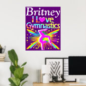 PAARS I LIVE GYMNASTICA POSTER (Thuiskantoor)