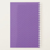 Paars, ik voel me knitty. planner (Achterkant)