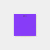 Paars/Indigoo Post-it® Notes (Voorkant)