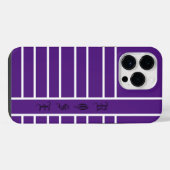 Paars iPhone Hoesje (Achterkant horizontaal)
