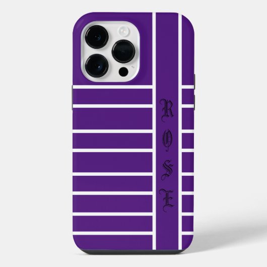 Paars iPhone Hoesje (Achterkant)