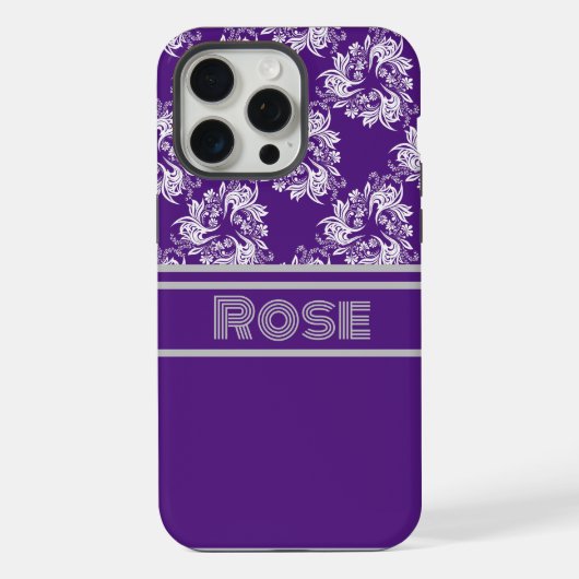 Paars iPhone Hoesje (Achterkant)