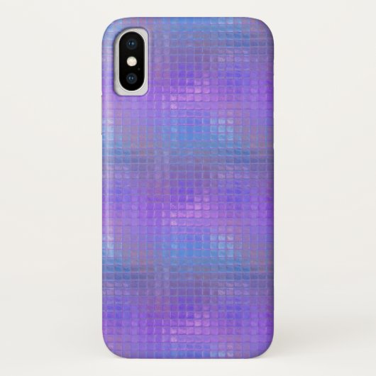 Paars Iridescent Shimmer Glamor Girl Case-Mate iPhone Case (Achterkant)