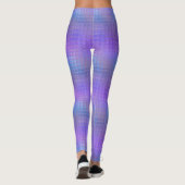  Paars Iridescent Shimmer Glamor Girl Leggings (Achterkant)