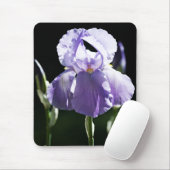 Paars Iris 8393 Mousepad Muismat (Met muis)