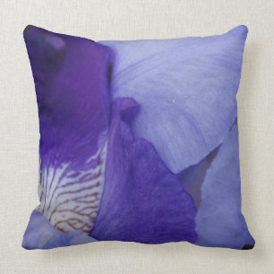 Paars Iris Flower Photo Sierkussen