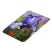 Paars Iris Magnet Magneet (Linkerzijde)