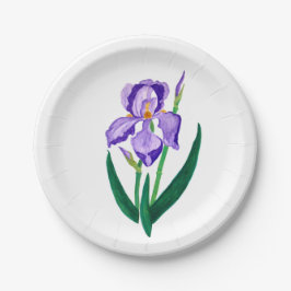 Paars Iris Papier Bord