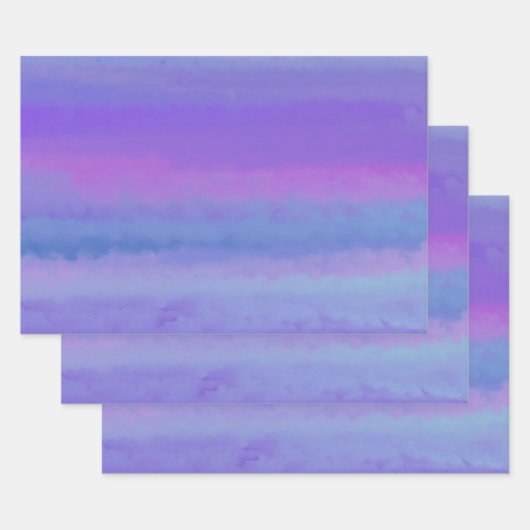 Paars is mijn favoriete kleurencadeaupapier inpakpapier vel (Set)