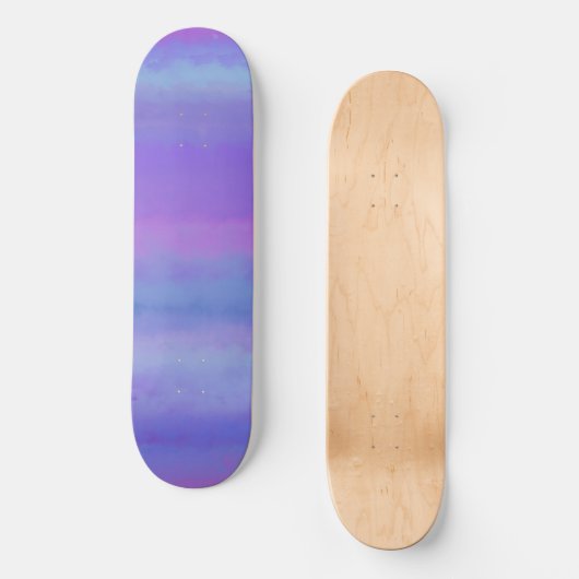 Paars is mijn favoriete kleurenskateboard persoonlijk skateboard (Voorkant)