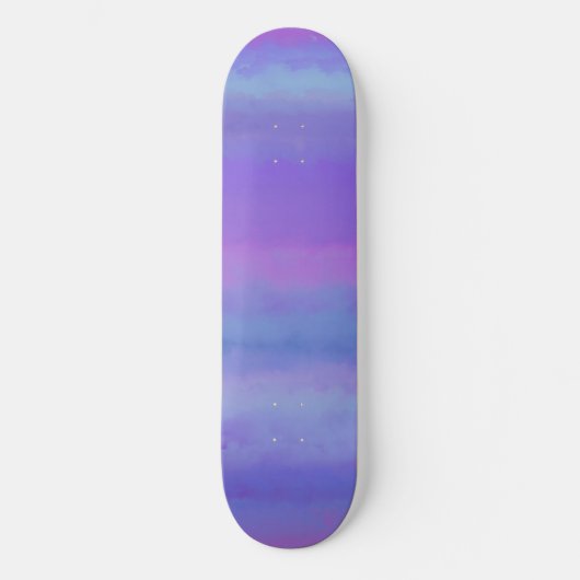 Paars is mijn favoriete kleurenskateboard persoonlijk skateboard (Voorkant)