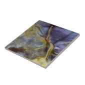 Paars Jasper Tegeltje (Zijkant)