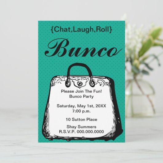 Paars Kaart (Staand voorkant)