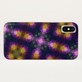 Paars Kaleidoscope Cross Pattern Case-Mate iPhone Case (Achterkant (horizontaal))