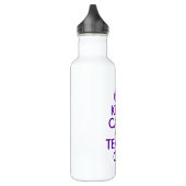 Paars kalm houden en aantrekken waterfles  (Links)