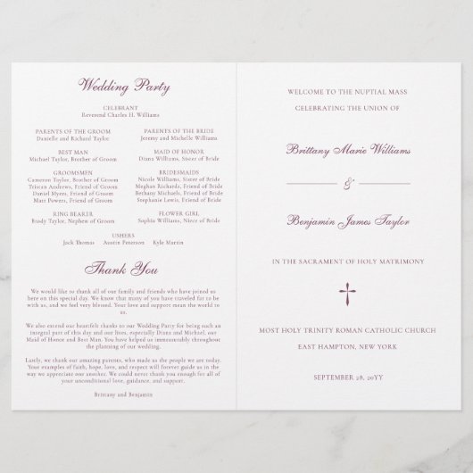 Paars-katholieke weddenschappen (Voorkant)