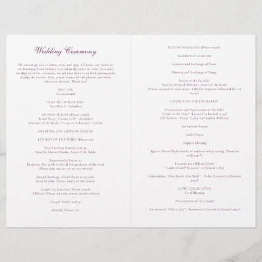 Paars-katholieke weddenschappen (Achterkant)