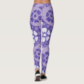 Paars Kauai Turtles Leggings (Achterkant)