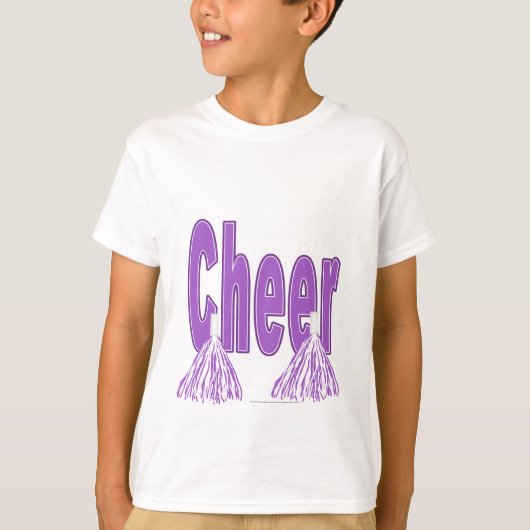 Paars Kinder T-shirt (Voorkant)