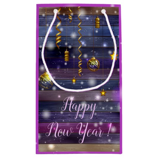  Paars Klein Cadeauzakje (Achterkant)