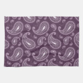 paars, koel  patroon theedoek (Horizontaal)