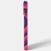 Paars koraal rood hypnotisch hemeltje Case-Mate iPhone case (Achterkant / Links)