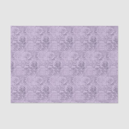 Paars krantenpapier Tissuepapier (Voorkant)