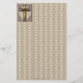 Paars Kruis Briefpapier (Voorkant)